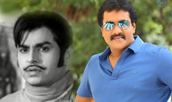 comedian come hero,sunil,new movie ungarala rambabu,old actor come hero chalam  చలంను ఫాలో అవుతున్న కమేడియన్ హీరో..! 